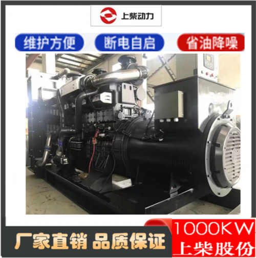 金華1000千瓦上柴發(fā)電機(jī)組